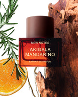 new notes AKIGALA MANDARINO parfum visual