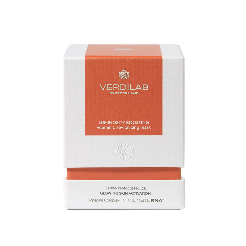 verdilab luminosity boosting vitamin c revitalizing mask verpackung