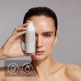 irene forte ROSE FACE OIL model