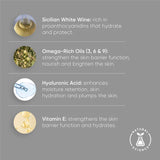irene forte WHITE WINE BODY CREAM wirkstoffe