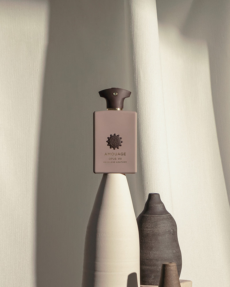 Opus VII Reckless Leather parfum visual
