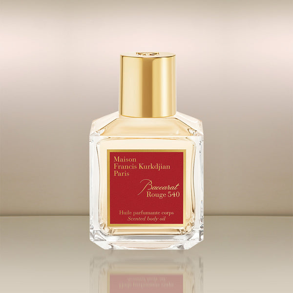 maison francis kurkdjian baccarat rouge 540 scented body oil