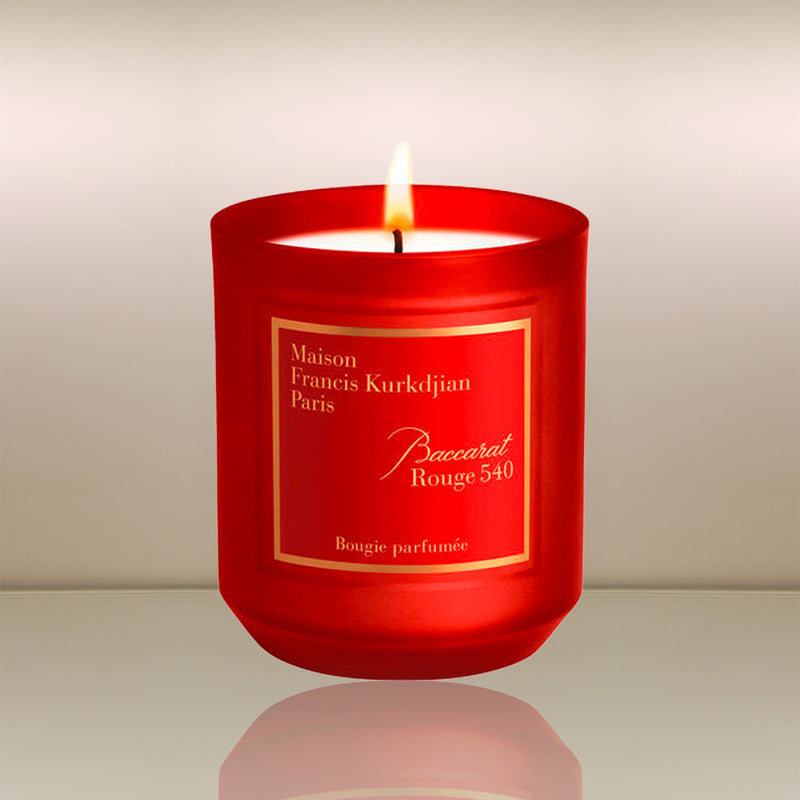 maison francis kurkdjian paris baccarat rouge 540 bougie 