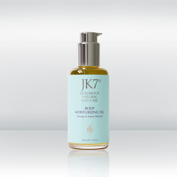 JK7 skincare Body Moisturizing Oil - Orange & Sweet Almond