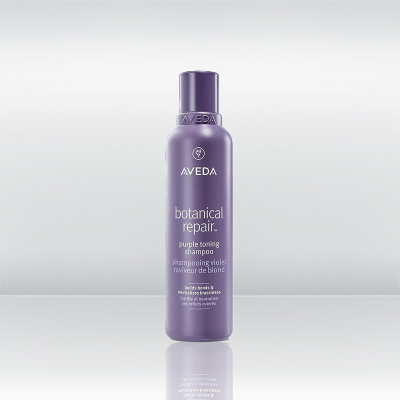 aveda botanical repair purple toning shampoo