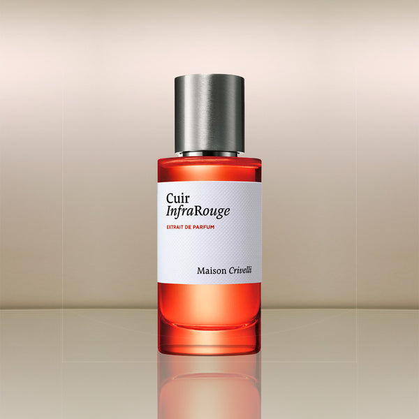 maison crivelli cuir infra rouge parfum 