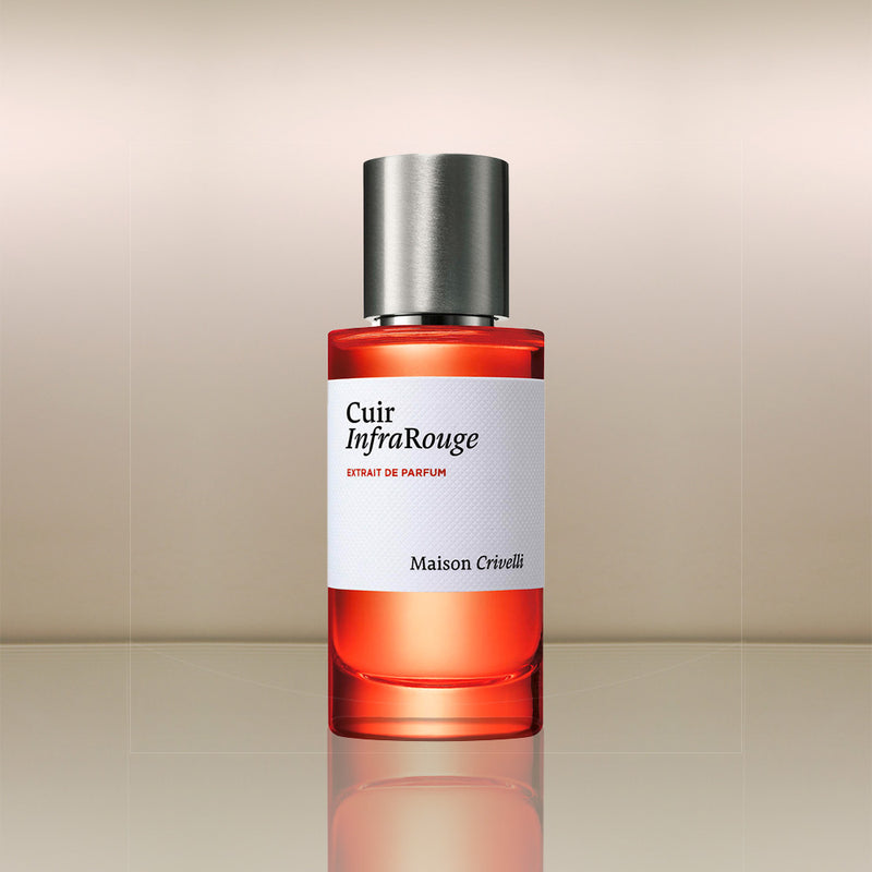 maison crivelli cuir infra rouge parfum 