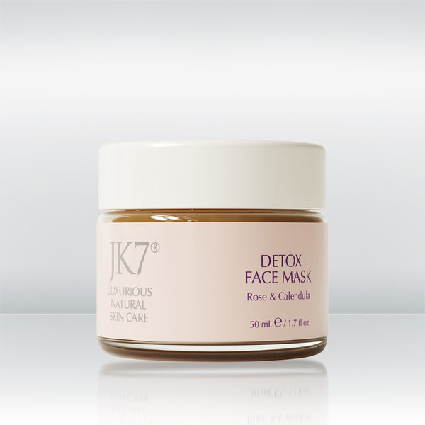 JK7 skincare Detox Face Mask - Rose & Calendula