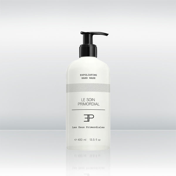 les eaux primordiales exfoliating hand wash 