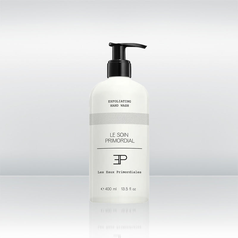 les eaux primordiales exfoliating hand wash 