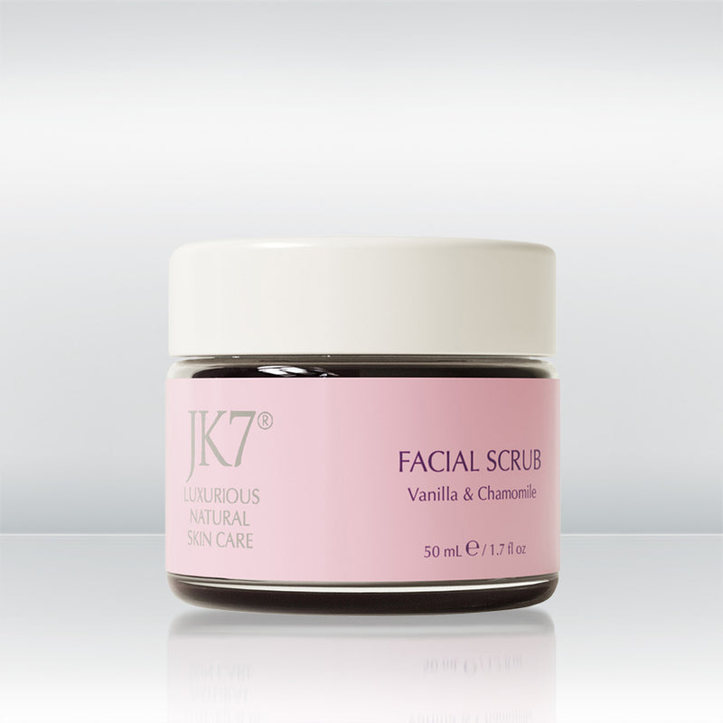 JK7 skincare Facial Scrub - Vanilla & Chamomile