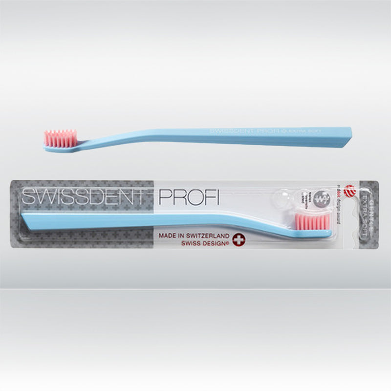 swissdent gentle zahnbürste hellblau-hellpink extra-soft 