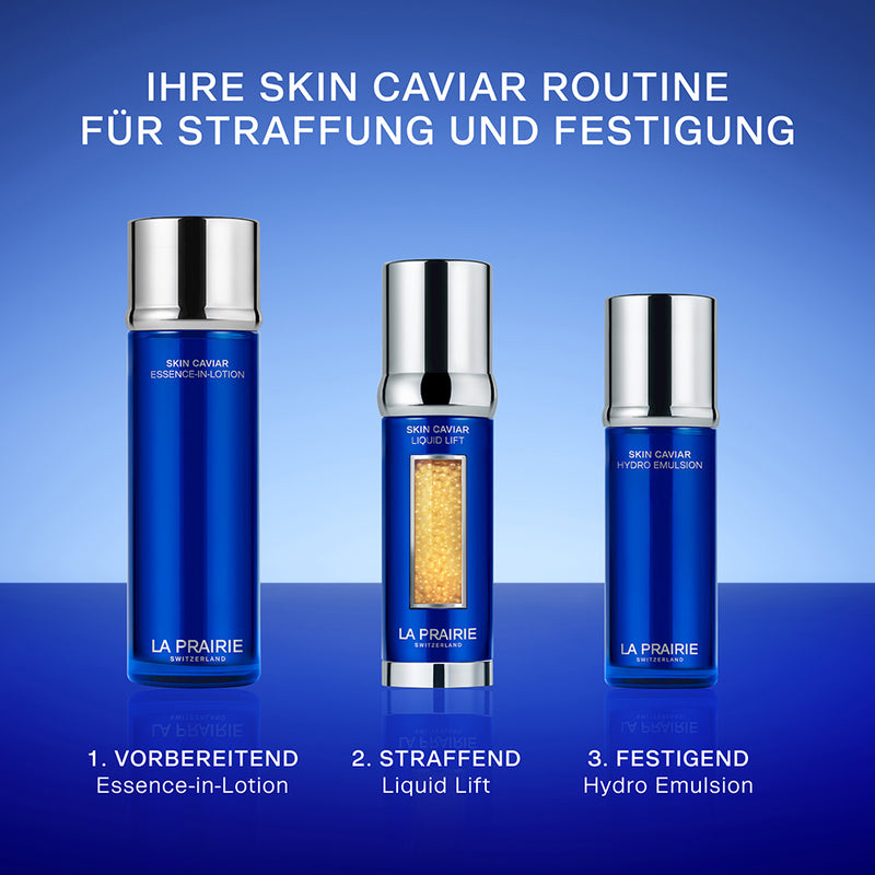 La Prairie Skin Caviar Hydro Emulsion skin caviar routine produkte