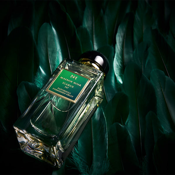 maison noir icarus parfum visual
