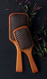 aveda wooden mini paddle brush mood