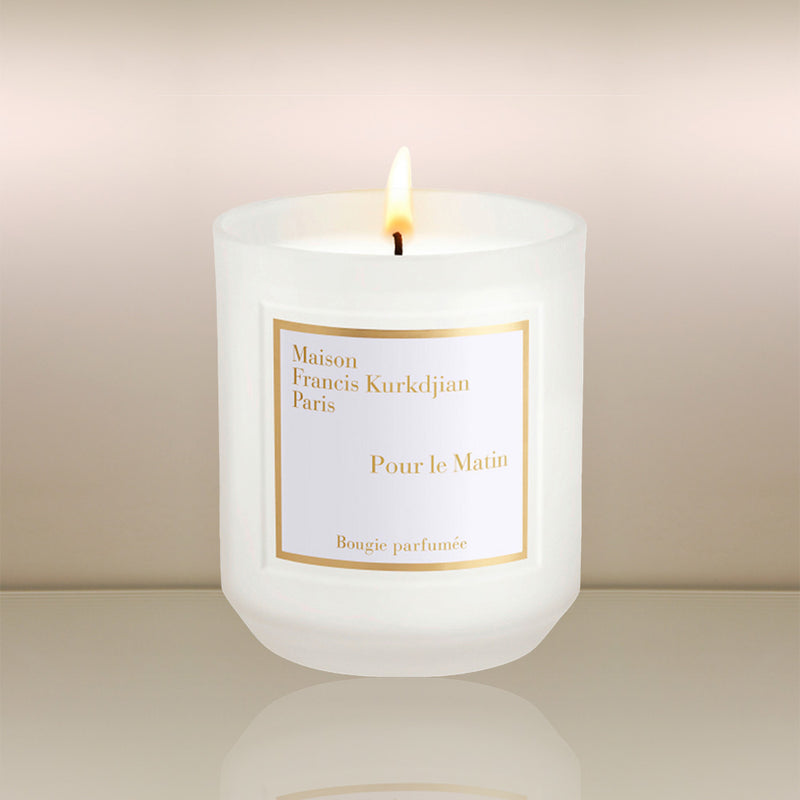 maison francis kurkdjian paris pour le matin bougie 