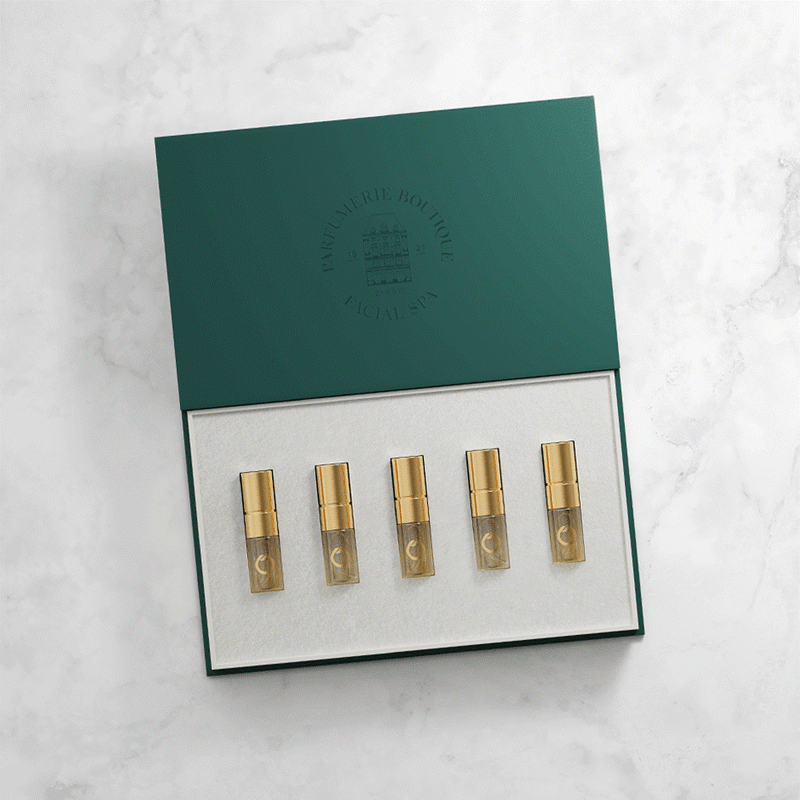 parfum new notes Queen of the Sea sample box