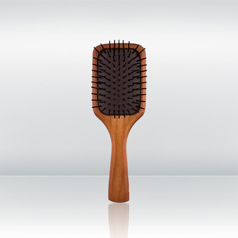 aveda wooden mini paddle brush