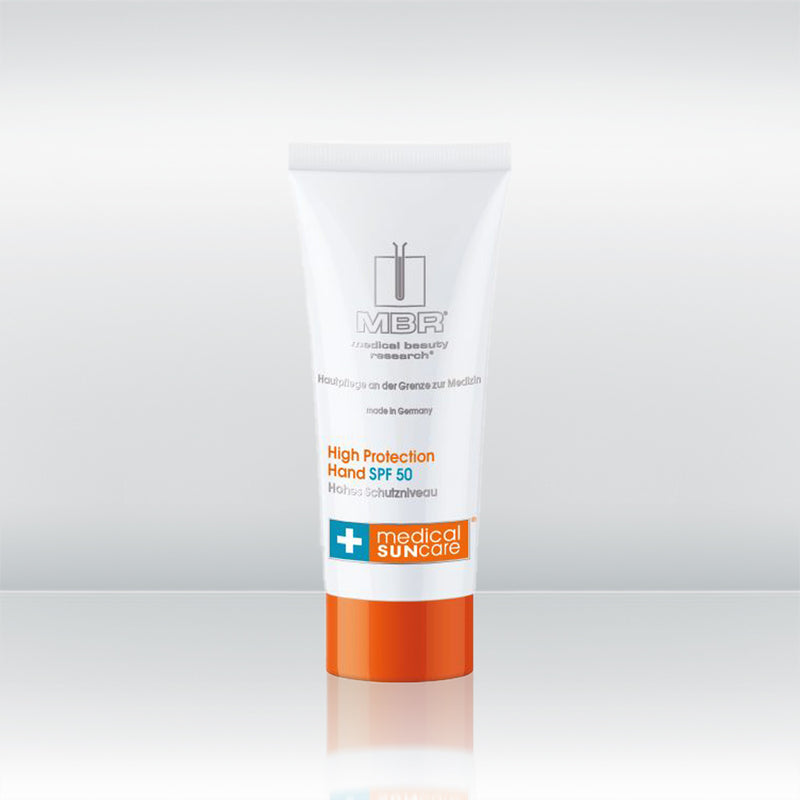 medical suncare high protection hand spf 50