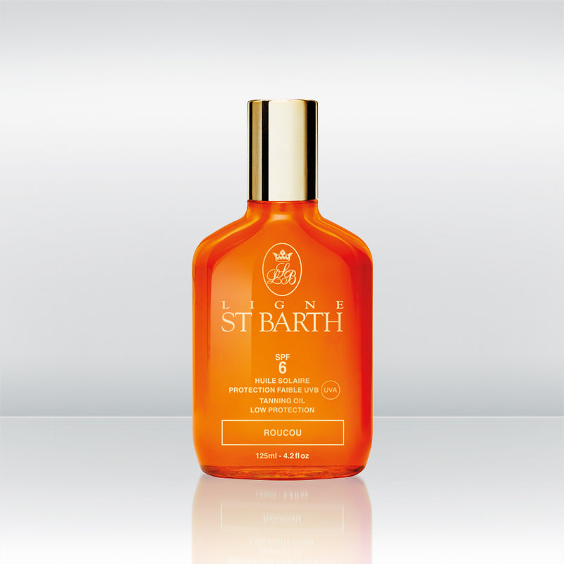 st barth roucou tanning oil spf 6 125 ml